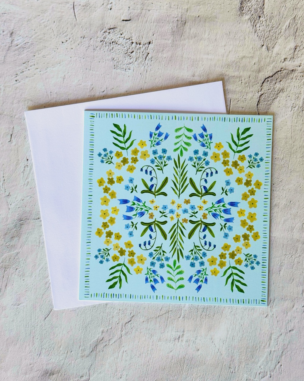 Thank You Card & Envelope - 15cm